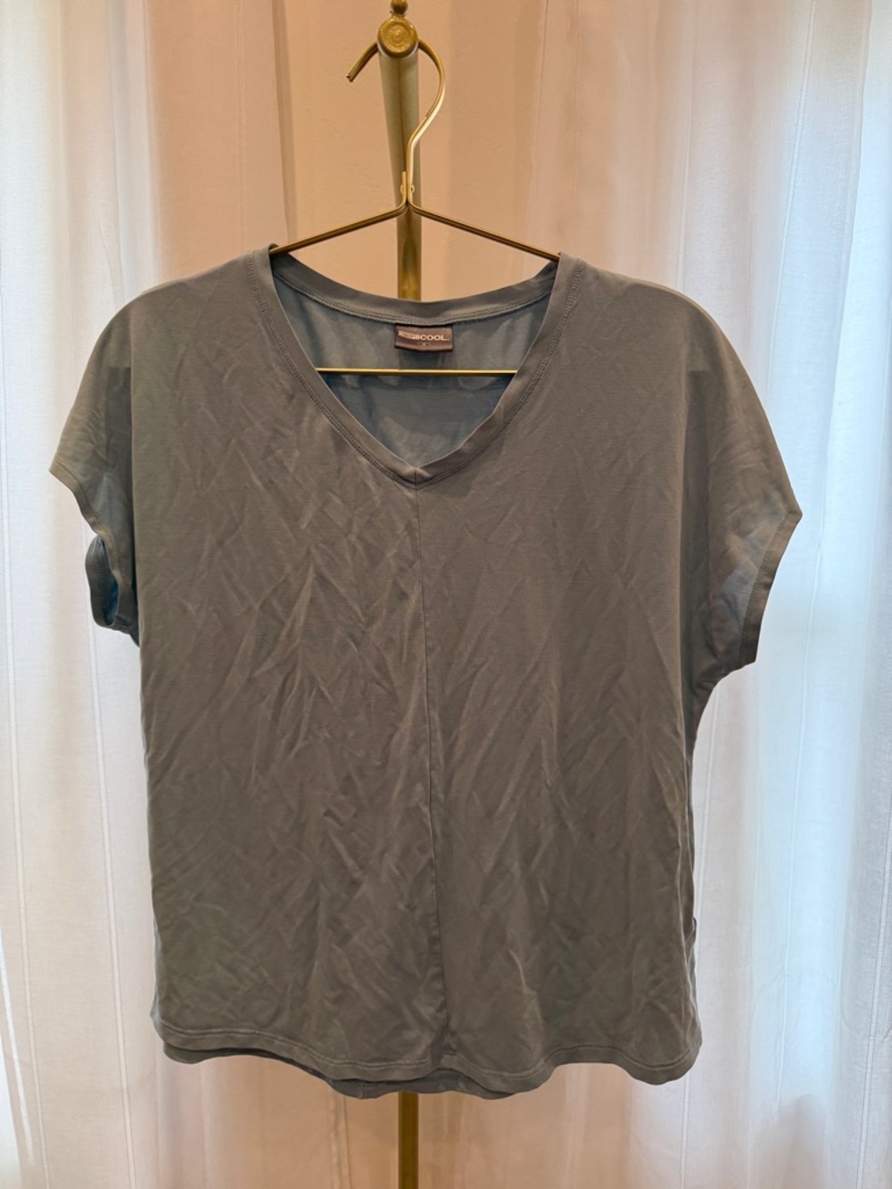 32 Degrees Light Blue V-Neck Short Sleeve Tee